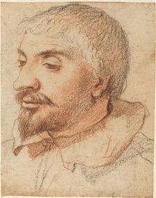Head of a Man, c. 1600. Creator: Unknown
