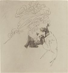 Head of a Man, c. 1779. Creator: Master of the Giants