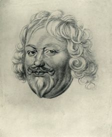 Head of a man, c1630, (1907). Creator: Unknown