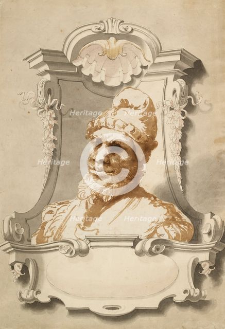 Head of a Man, c17th century. Artists: Anon, Unknown.