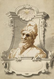 Head of a Man, c17th century. Artists: Anon, Unknown