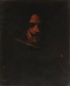 Head of a Man, ca. 1872-1879. Creator: William Merritt Chase