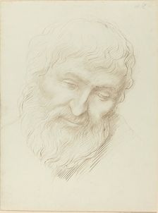 Head of a Man. Creator: Alphonse Legros