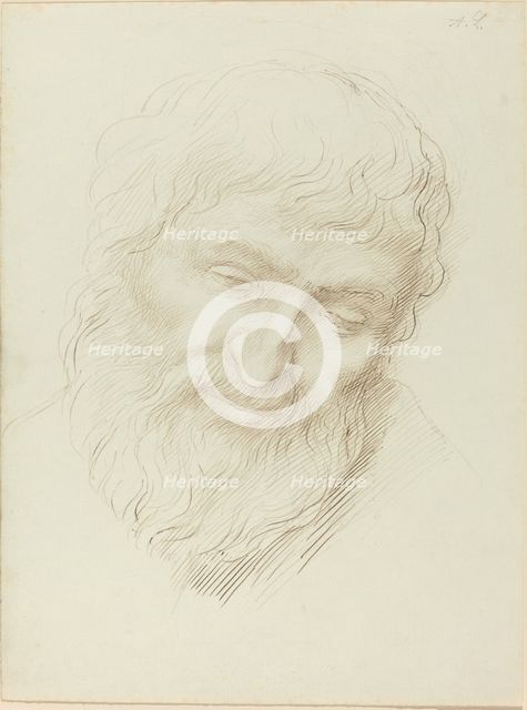 Head of a Man. Creator: Alphonse Legros.