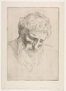 Head of a Man. Creator: Alphonse Legros (French, 1837-1911)