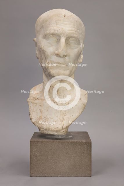 Head of a Man, early 1st century . Creator: Unknown.