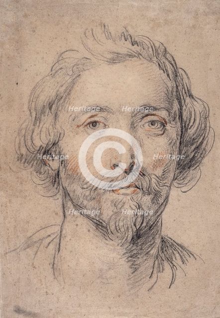Head of a Man [Nicholas Lanier?], between circa 1625 and circa 1630. Creator: Guido Reni.