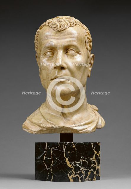 Head of a Man (possibly a portrait of Cicero, 106-43 B.C.), 1515-1520. Creator: Conrat Meit.