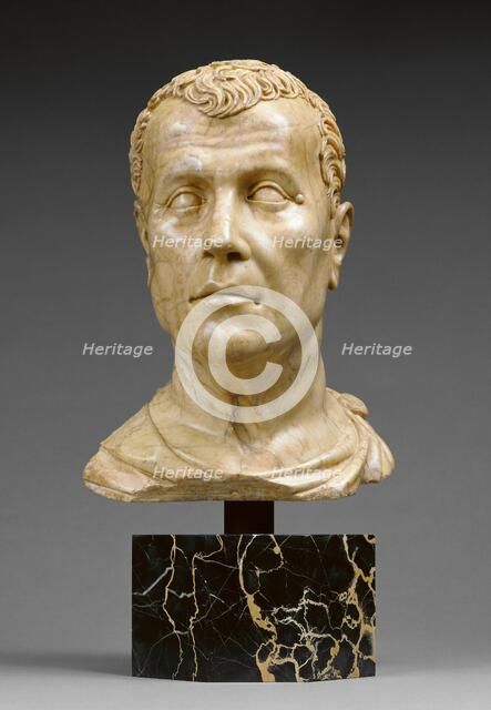 Head of a Man (possibly a portrait of Cicero, 106-43 B.C.), 1515-1520. Creator: Conrat Meit.