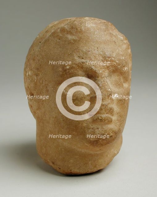 Head of a Man, Possibly Ptolemaic Period (305-31 BCE). Creator: Unknown.