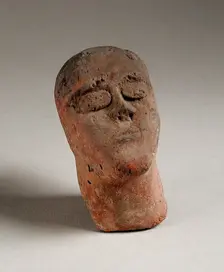 Head of a Man, Ptolemaic Period-Roman Period (305 BCE-337 CE). Creator: Unknown