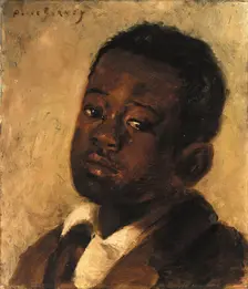 Head of a Negro Boy, late 19th-early 20th century. Creator: Alice Pike Barney