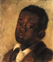 Head of a Negro Boy, late 19th-early 20th century. Creator: Alice Pike Barney