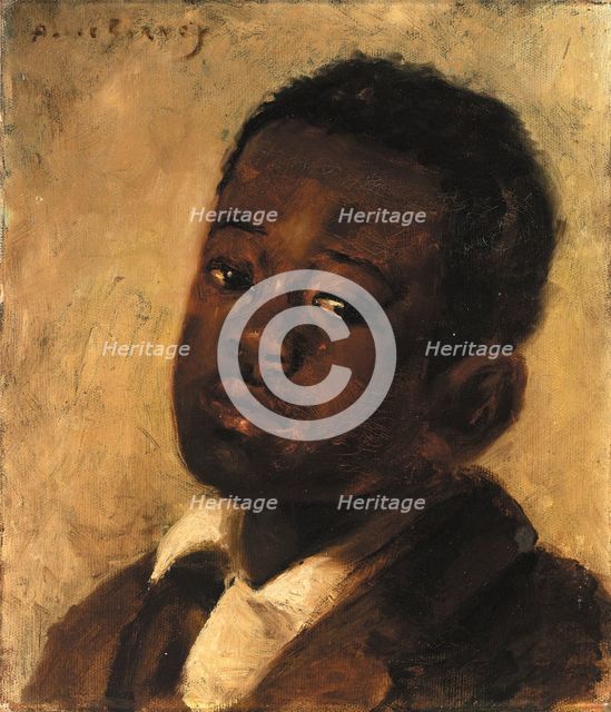 Head of a Negro Boy, late 19th-early 20th century. Creator: Alice Pike Barney.