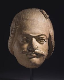 Head of a Nobleman, early 6th century. Creator: Unknown