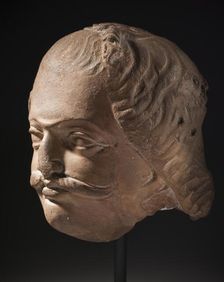 Head of a Nobleman, early 6th century. Creator: Unknown