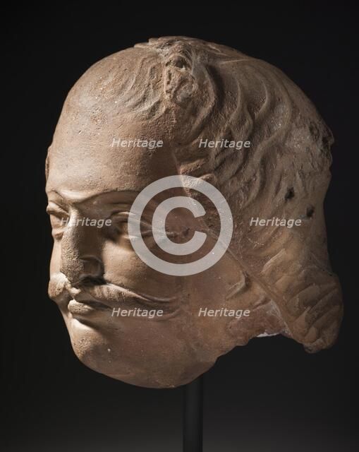 Head of a Nobleman, early 6th century. Creator: Unknown.