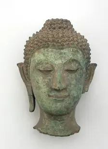 Head of a Buddha, Ayutthaya period, ca. 1700. Creator: Unknown