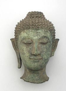 Head of a Buddha, Ayutthaya period, ca. 1700. Creator: Unknown
