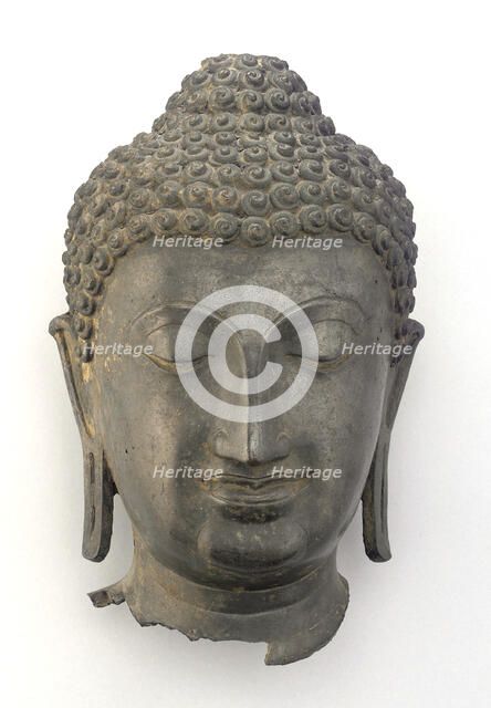 Head of a Buddha, Lan Na period, ca. 1500. Creator: Unknown.
