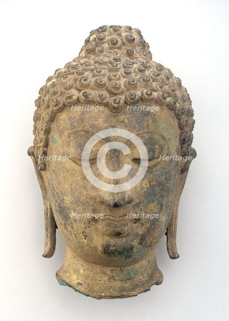 Head of a Buddha, Lan Na period, ca. 1500. Creator: Unknown.