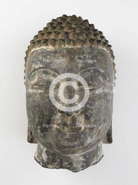 Head of a Buddha, Period of Division, 550-577. Creator: Unknown.