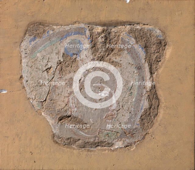 Head of a Buddhist Image, ca. 6th-7th century. Creator: Unknown.