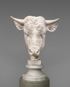 Head of a Bull, 1824. Creator: Gaetano Monti