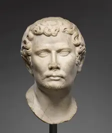 Head of a Barbarian, early 2nd century A.D. Creator: Unknown