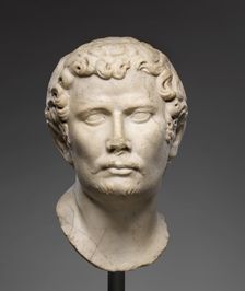 Head of a Barbarian, early 2nd century A.D. Creator: Unknown