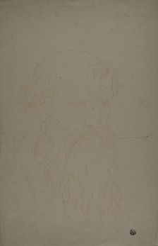 Head of a Bearded Man, 1700/1799. Creator: After Raffaello Sanzio, called Raphael Italian, 1483-1528