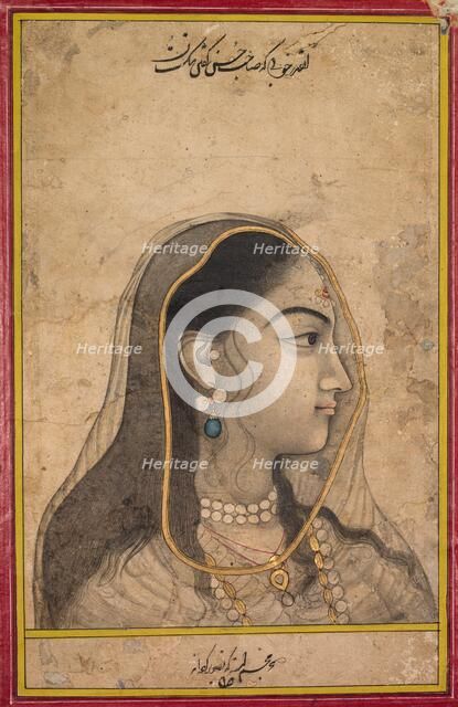 Head of a Beauty, c. 1750. Creator: Unknown.