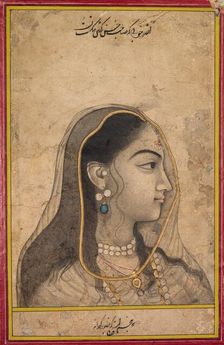 Head of a Beauty, c. 1750. Creator: Unknown