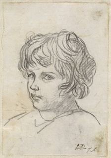 Head of a Boy, 1775/80. Creator: Jacques-Louis David