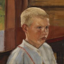 Head of a Boy, 1895-1904. Creator: Eemil Halonen