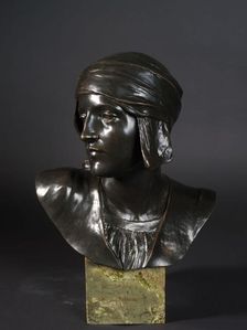 Head of a Boy, 1897-1907. Creator: Thomas Brock