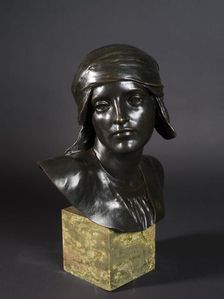 Head of a Boy, 1897-1907. Creator: Thomas Brock