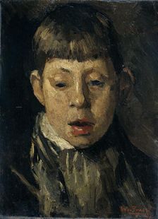 Head of a boy, c.1880-c.1890. Creator: Willem de Zwart