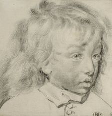 Head of a Boy. Creator: Cornelis de Visscher