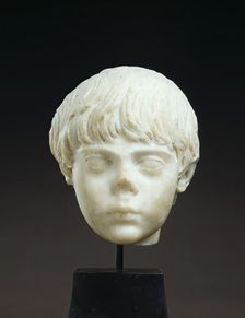 Head of a Boy, early 2nd century. Creator: Unknown
