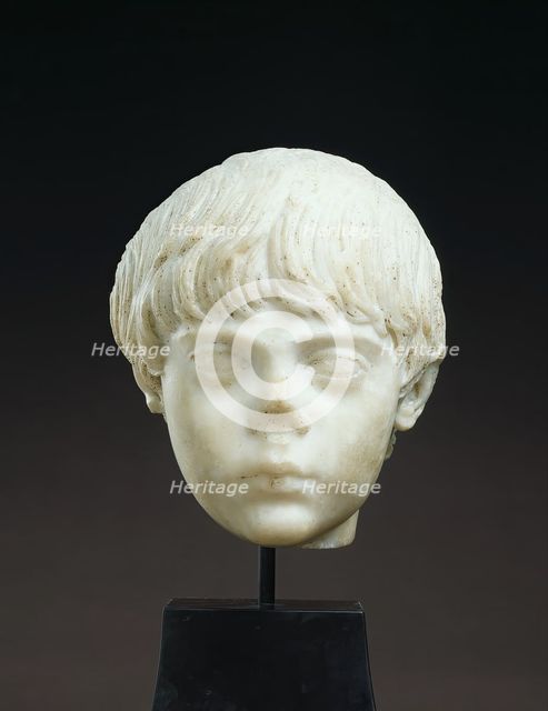 Head of a Boy, early 2nd century. Creator: Unknown.