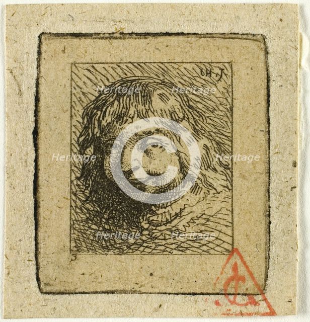 Head of a Breton, n.d. Creator: Charles Emile Jacque.