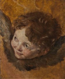 Head of a Cherub, 17th century. Creator: Daniele Crespi