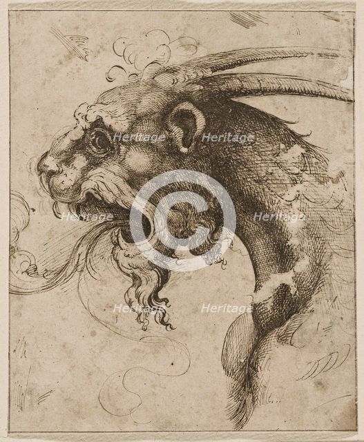 Head of a Chimera.