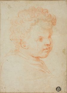 Head of a Child, 1550/59. Creator: Unknown