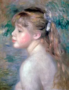 Head of a Child 1892. Artist: Pierre-Auguste Renoir