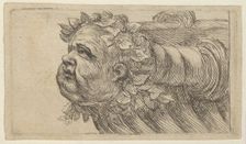 Head of a Child on the Bow of a Ship, from Divers Masques, ca. 1635-45. Creator: Francois Chauveau