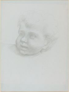 Head of a Child. Creator: Alphonse Legros