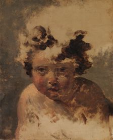 Head of a Child. Creator: Style of Jacques Louis David (French, first quarter 19th century)