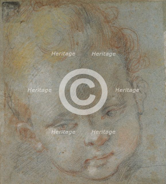Head of a Child, late 16th century. Artist: Federico Barocci.